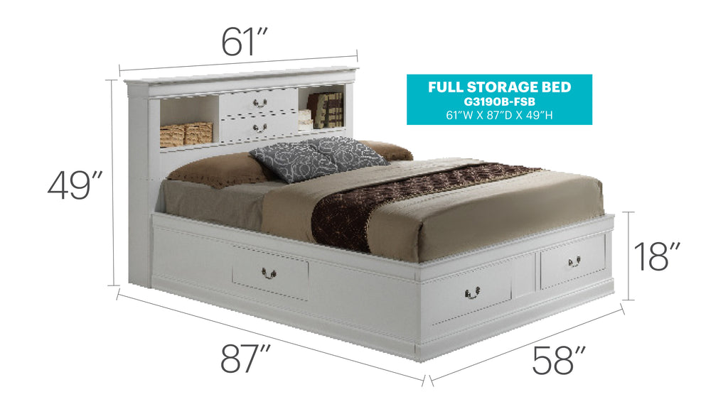 Louis Phillipe Bedroom Collection
