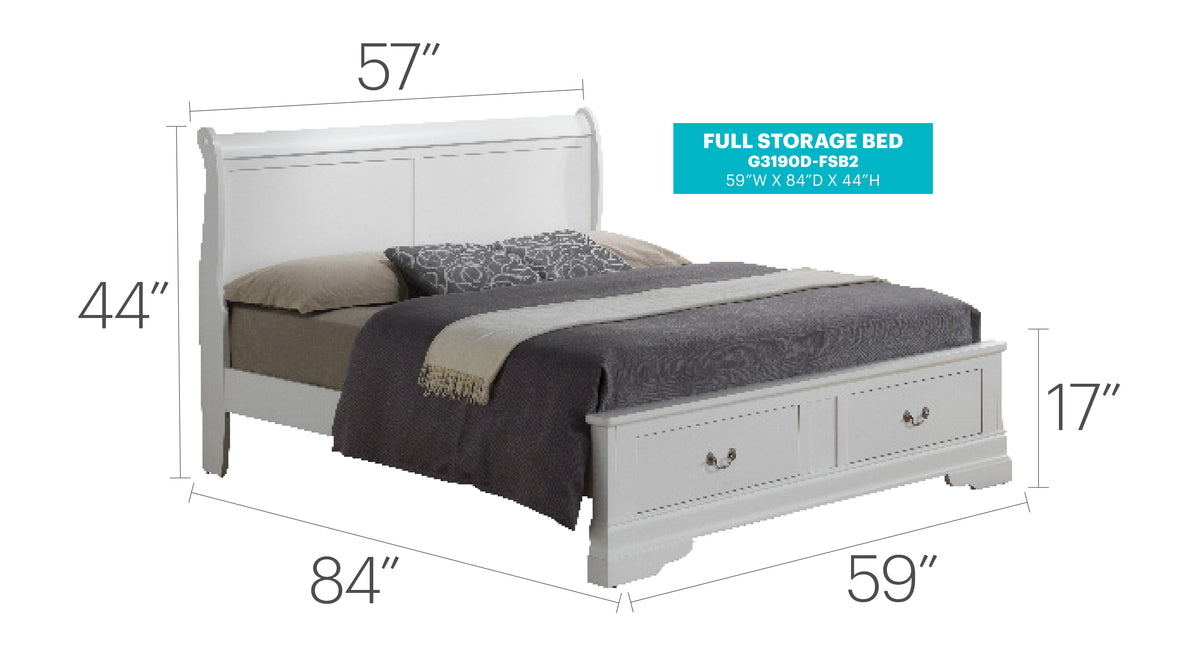 Louis Phillipe Bedroom Collection
