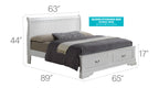 Louis Phillipe Bed