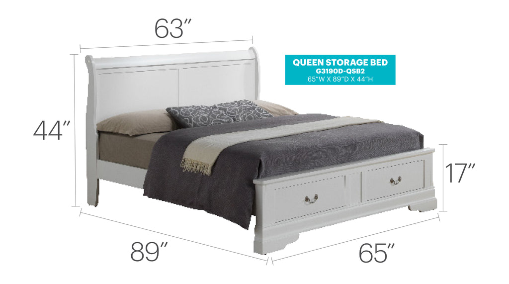 Louis Phillipe Bedroom Collection