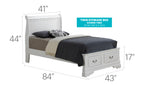 Louis Phillipe Bed