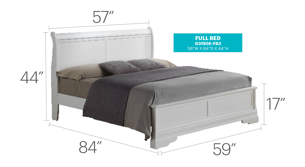 Louis Phillipe Bed