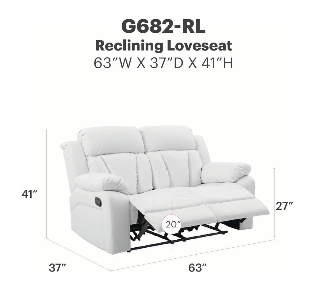 Daria Reclining Loveseat