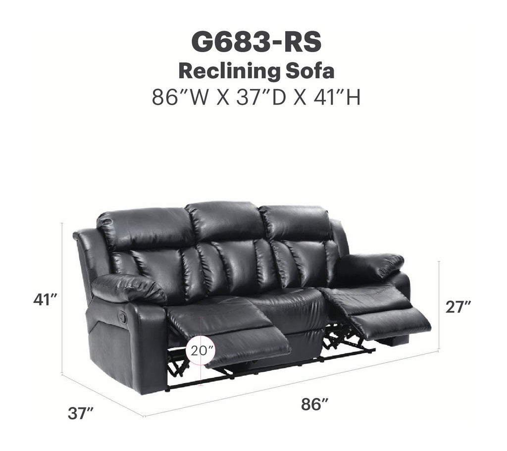 Daria Reclining Sofa