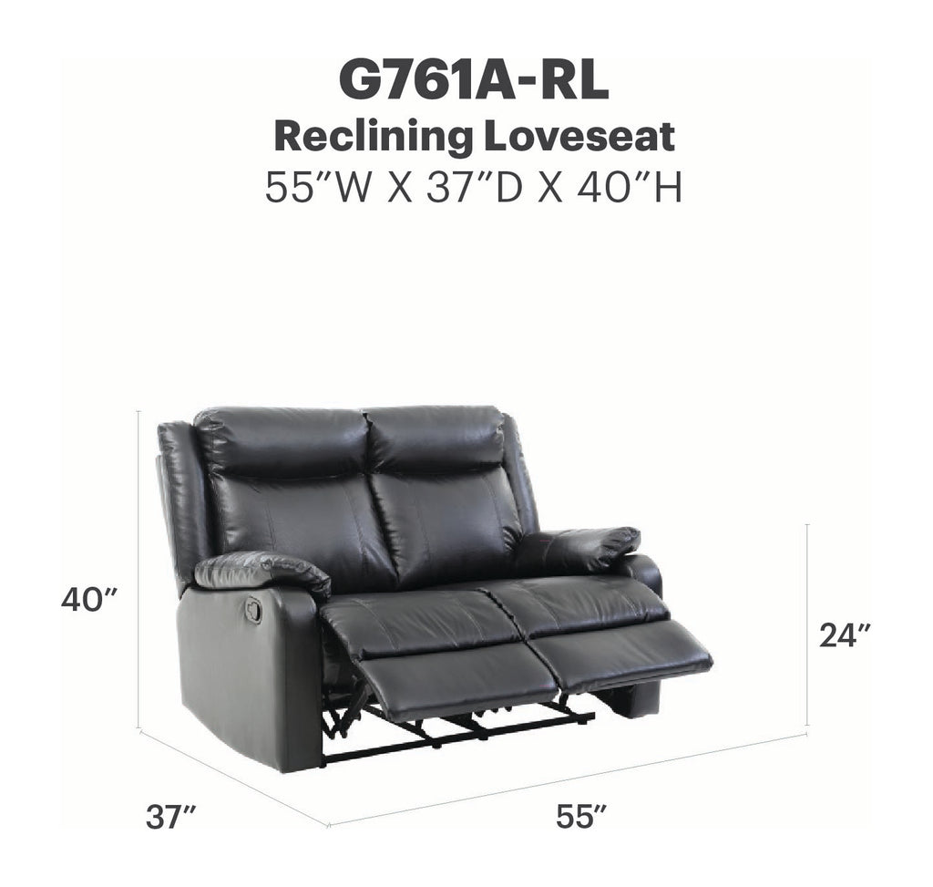 Ward Reclining Loveseat