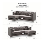 Pompano Sofa Chaise