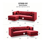 Pompano Sofa Chaise
