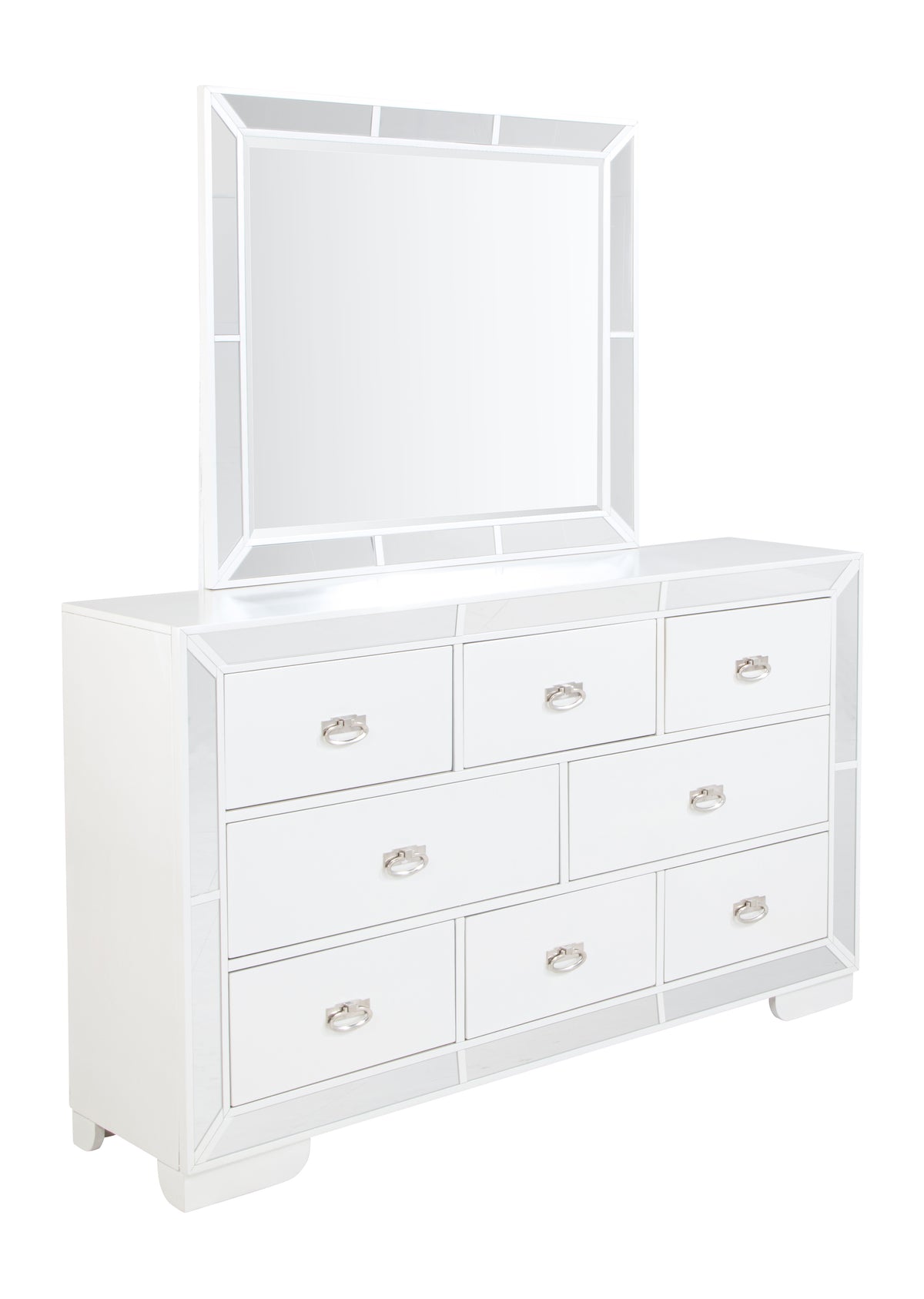 Hollywood Hills Dresser and Mirror