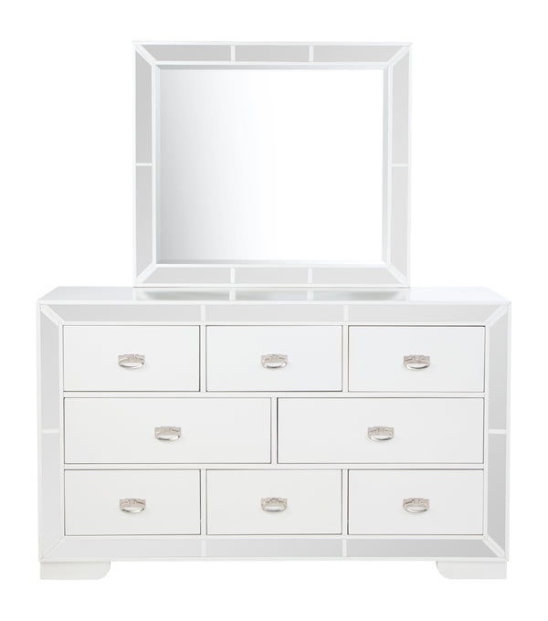 Hollywood Hills Dresser and Mirror