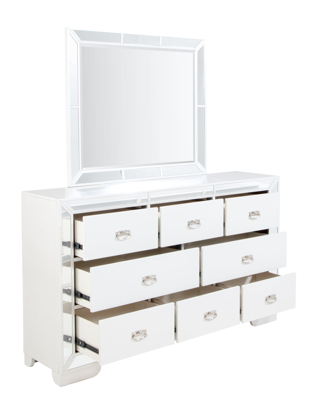 Hollywood Hills Dresser and Mirror