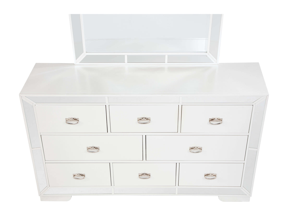 Hollywood Hills Dresser and Mirror