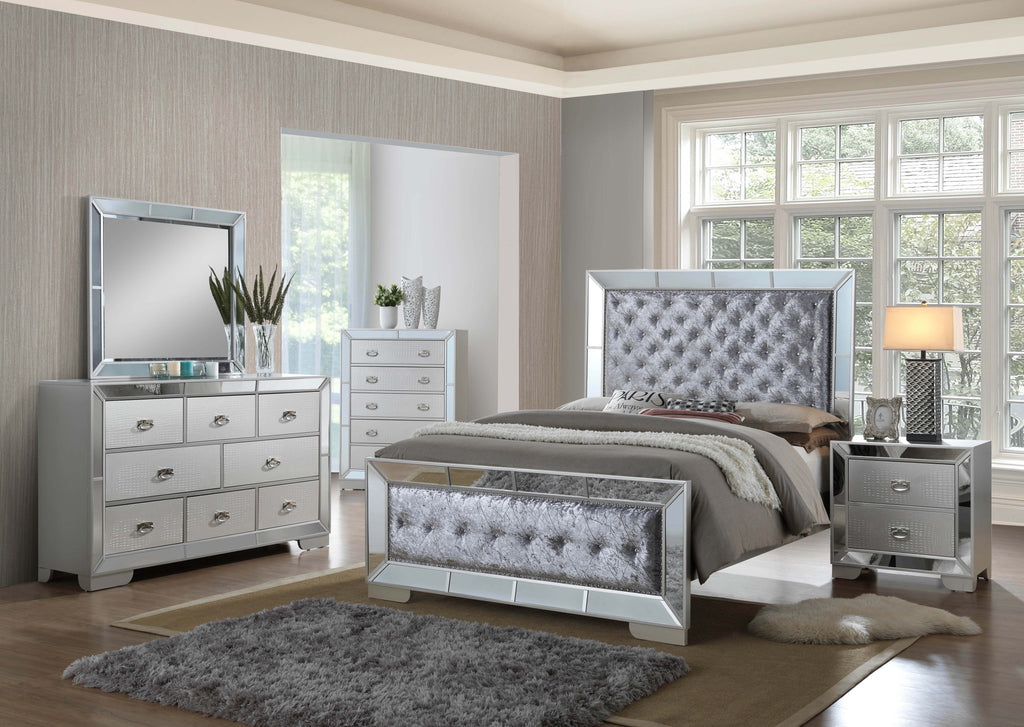 Hollywood Hills Dresser and Mirror
