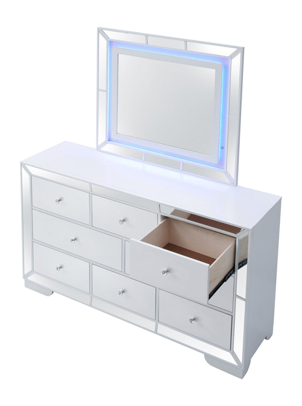 Hollywood_Hills Dresser and Mirror
