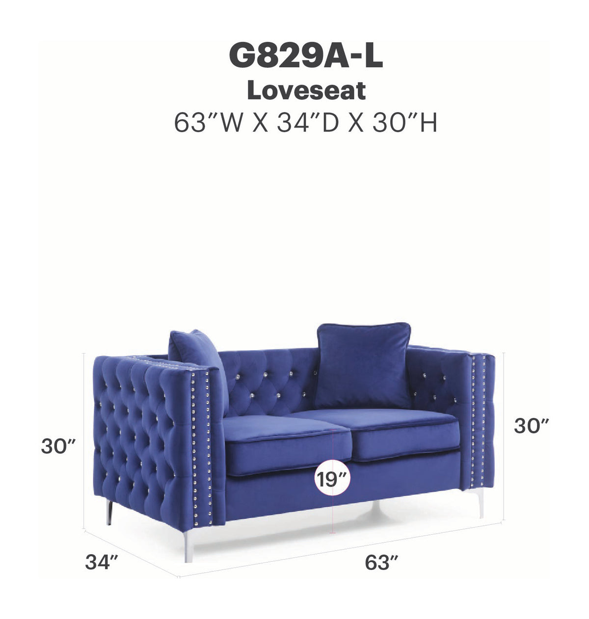 Paige Loveseat