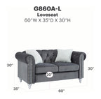 Raisa Loveseat