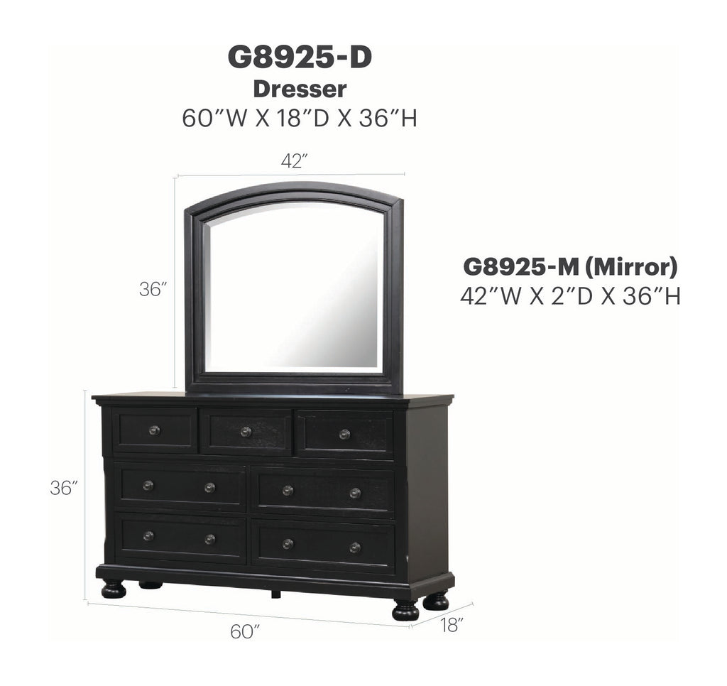 Meade Dresser and Mirror