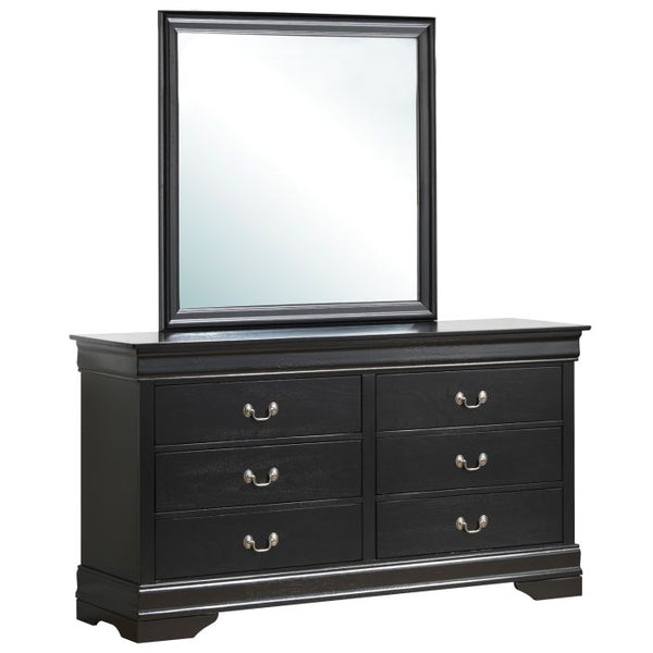 Louis Phillipe Dresser and Mirror