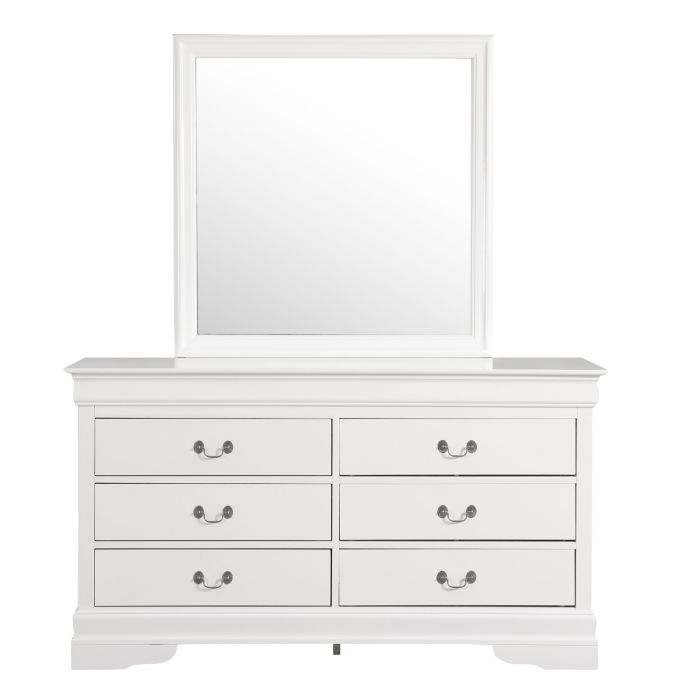 Louis Phillipe Dresser and Mirror
